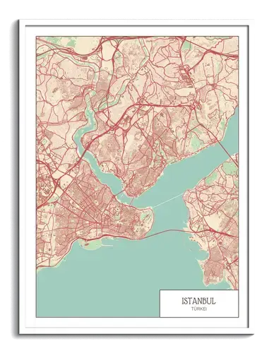 Istanbul - Designerposter
