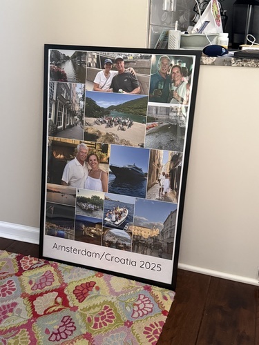 Kundenfoto von Becca für Bewertung Druck Fotocollage Poster 24x36"