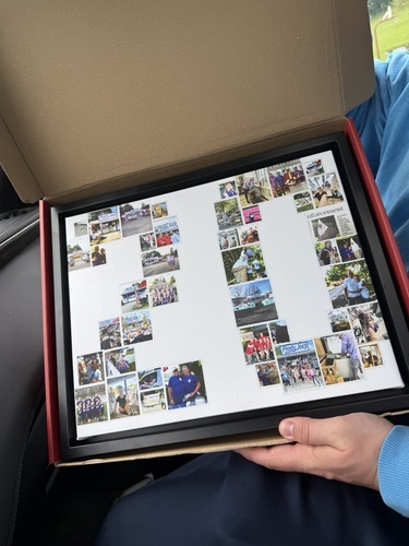 Kundenfoto von Charla für Bewertung Fotocollage als Download