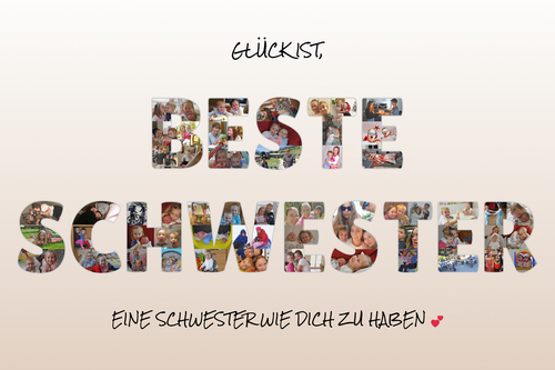 Kundenfoto von Elisabeth für Bewertung Fotocollage als Download